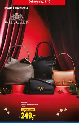 Lidl Torebka damska Wittchen oferta