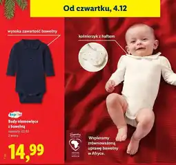 Lidl Body bawełniane 62 - 92 Lupilu oferta