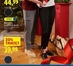 Lidl Spodnie damskie 36-46 Esmara oferta