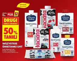 Biedronka Śmietanka do kawy Mleczna Dolina oferta