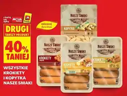 Biedronka Krokiety mięsne Nasze Smaki oferta