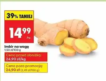Biedronka Imbir oferta