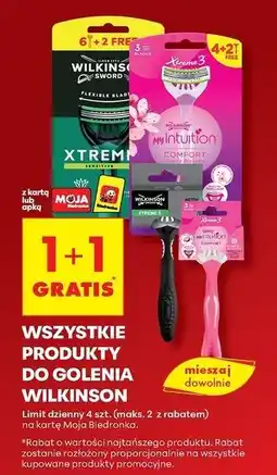 Biedronka Maszynka do golenia Wilkinson Xtreme 3 Sensitive oferta