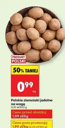 Biedronka Ziemniaki oferta