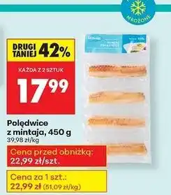 Biedronka Polędwica z mintaja Seacon oferta