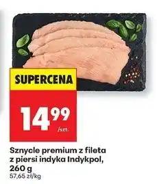Biedronka Sznycle premium Indykpol Samo Dobro oferta