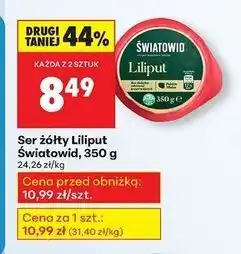 Biedronka Ser liliput Światowid oferta