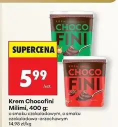 Biedronka Krem czekoladowo-orzechowy Milimi Chocofini oferta