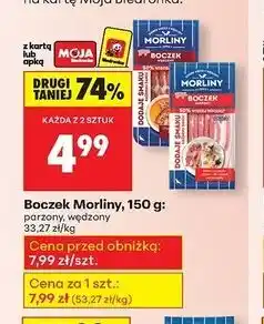 Biedronka Boczek parzony Morliny oferta