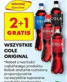 Biedronka Napój Cola Original Intense oferta