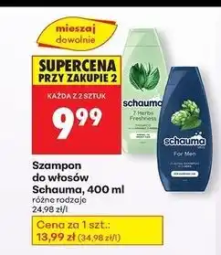 Biedronka Szampon classic Schauma For Men oferta