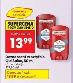 Biedronka Dezodorant Old Spice Original oferta