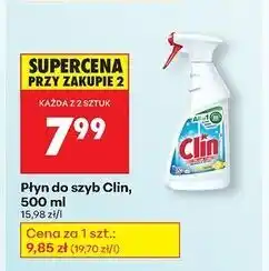 Biedronka Płyn do mycia szyb lemon Clin Windows & Glass oferta