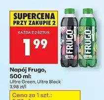 Biedronka Napój zielony Frugo oferta