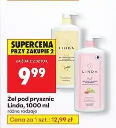 Biedronka Żel pod prysznic micelarny mirabelle Linda oferta