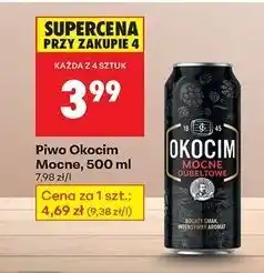 Biedronka Piwo Okocim Mocne Dubeltowe oferta