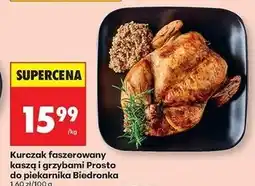 Biedronka Kurczak faszerowany kaszą i grzybami Biedronka Prosto Do Piekarnika oferta