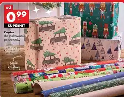 Biedronka Papier do pakowania prezentów 200 x 70 cm oferta