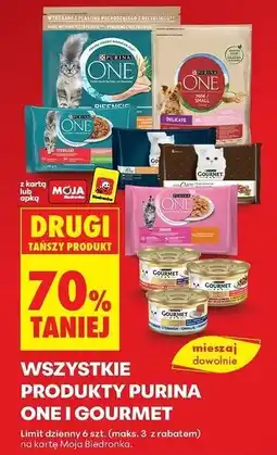 Biedronka Karma dla kota z tuńczykiem Purina Gourmet Gold oferta
