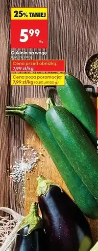 Biedronka Cukinia zielona oferta