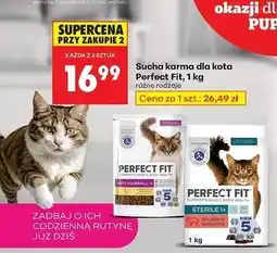 Biedronka Karma dla kota adult 1+ kurczak Perfect Fit oferta