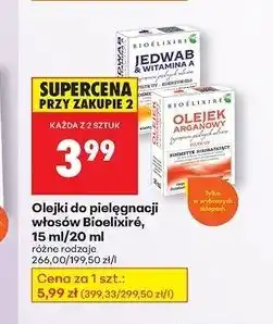 Biedronka Serum z jedwabiem i witaminą a Bioelixire oferta