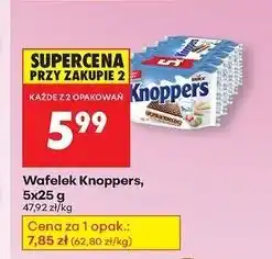 Biedronka Wafelek Knoppers oferta