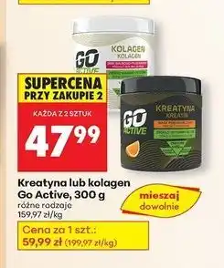 Biedronka Kolagen truskawka-malina Go Active oferta