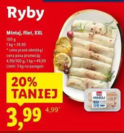 Lidl Mintaj filet Abramczyk oferta