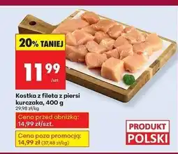 Biedronka Kostka z fileta piersi kurczaka oferta