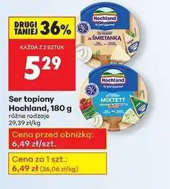 Biedronka Ser topiony mixtett Hochland oferta