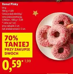 Lidl Donut pinky oferta