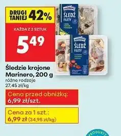 Biedronka Filety śledziowe z pieprzem cytrynowym Marinero oferta