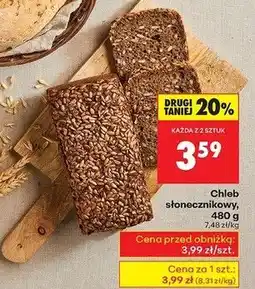 Biedronka Chleb słonecznikowy oferta