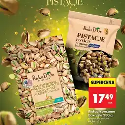 Biedronka Pistacje kalifornijskie prażone Bakad'or oferta