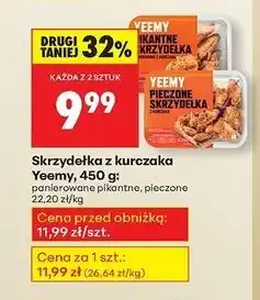 Biedronka Skrzydełka z kurczaka pieczone Yeemy oferta