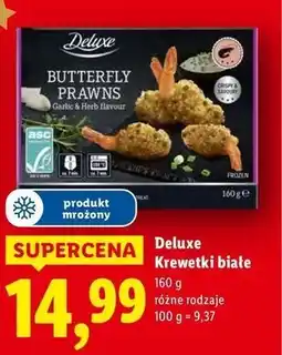 Lidl Krewetki białe z czosnkiem i ziołami Deluxe (Schwarz) oferta