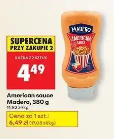 Biedronka Sos american sauce Madero oferta