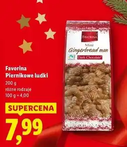 Lidl Piernikowe ludki Favorina oferta