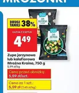 Biedronka Zupa kalafiorowa Mroźna Kraina oferta