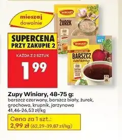 Biedronka Zupa jarzynowa Winiary oferta