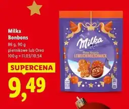 Lidl Cukierki rounds bałwanek Milka Oreo oferta