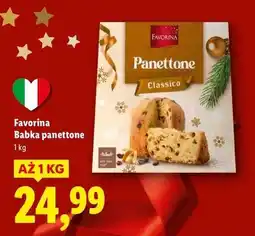 Lidl Babka panettone Favorina oferta