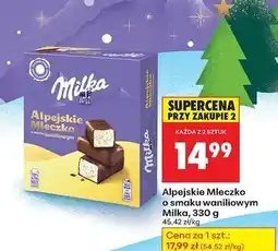 Biedronka Czekoladki waniliowe Milka Alpejskie Mleczko oferta