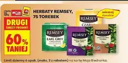 Biedronka Herbata black tea Remsey oferta