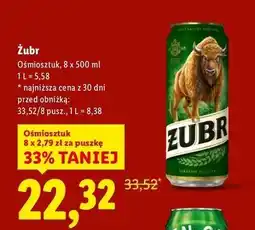 Lidl Piwo Żubr 1768 oferta