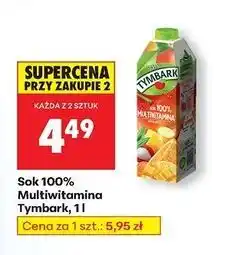Biedronka Sok multiwitamina Tymbark oferta