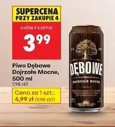 Biedronka Piwo Dębowe Mocne oferta