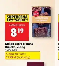 Biedronka Kakao extra ciemne Bakello oferta