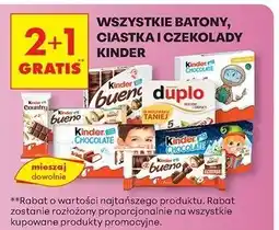 Biedronka Baton Kinder Duplo oferta